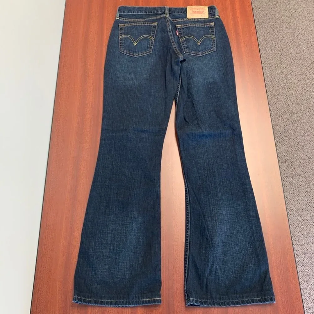 Vintage 529 Levi's Dark Blue Jeans - Picture 5 of 8